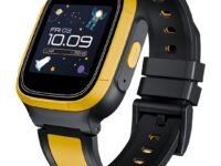 Boat Wanderer Smart, Kids Watch, 2-Way Video & Phone Call, GPS Tracker, Emergency SOS, Geo Fencing, 4G Sim Compatible, Parental Controls,1.4" Display, smart Watch for Boys Girls (Sunshine Yellow)