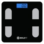Boldfit Weight Machine for Home Digital Weighing Machine for Human Body with LCD Display Max Weight Capacity 180Kgs (Batteries Not Included) – Bathroom Scale for Home