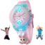 Brishti 3D Cartoon Character Multicolored Glowing Digital Light and Girl's Analogue Wrist Watch | Unique 3D Cute Cartoon Character on Strap | Soft Silicone Strap | Suitable for Age 3-12 Year Kids