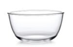 CELLO Ornella Round Glass Mixing Bowl For Kitchen 1500ml Transparent | Freezer & Fridge Safe, Microwave Oven & Dishwasher Safe Leadfree Toughened Crysral Glass Bowl For Serving Mixing Dining & Gifting