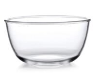 CELLO Ornella Round Glass Mixing Bowl For Kitchen 1500ml Transparent | Freezer & Fridge Safe, Microwave Oven & Dishwasher Safe Leadfree Toughened Crysral Glass Bowl For Serving Mixing Dining & Gifting