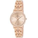 Carlington Iconic Analog Watches for Women with Premium Stainless Steel Strap - CT 2037