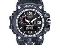 Carlington Resin Endurance Analog-Digital Sports Watch for Men and Boys-Ct 3344