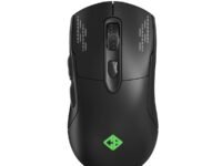Cosmic Byte Raptor Dual Mode RGB Mouse, Pixart 3212 Sensor, Upto 4800 DPI, 10 Million Switches, 500Hz Polling Rate, Braided Cable, 11 RGB Effects, PTFE Mouse Feet (Black)