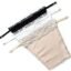 Cotton Clip On Camisole for Women Mock Lace Cleavage Cover Deep Neck Cover Up Inner Cami Secret Slip Insert for Tops Dresses Saree Blouses Breathable Free Size Set of 3
