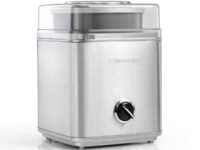 Cuisinart ICE30 Ice Cream Maker, Sorbet and Frozen Yogurt Maker, Silver, 220V, Import from UK