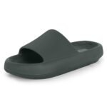 DOCTOR EXTRA SOFT Men's Classic Ultra Soft Sliders/Slippers with Cushion FootBed for Adult | Comfortable & Light Weight | Stylish & Anti-Skid | Waterproof & Everyday Flip Flops for Gents/Boys D-504