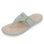 DOCTOR EXTRA SOFT Women's Flat Memory Foam Slippers/Flip-Flops Fashion Stylish Casual Comfortable Diabetic Orthopedic Lightweight Synthetic Slip-On Sandals With Adjustable Strap For Girls D-608