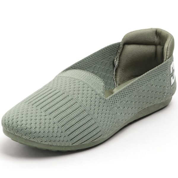 DOCTOR HEALTH SUPER SOFT Women Lightweight Knit Slip-On Runnig Shoes | Breathable Walking Sneakers | Comfortable Casual Loafers Anti-Slip Everyday Wear Shoes for Indoor Outdoor