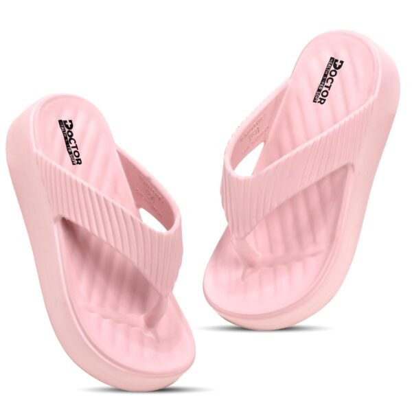 DOCTOR HEALTH SUPER SOFT Women Soft EVA Flip Flops | Lightweight Cushioned Slippers | Anti-Slip Casual Sandals for Indoor Outdoor Everyday Wear