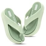 DOCTOR HEALTH SUPER SOFT Women’s Orthopedic Soft Platform Slippers | Ultra-Cushioned Shock Absorbing Footbed | Lightweight Anti-Skid Everyday Wear Comfort Flip Flops for All-Day Support