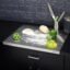 Darkpyro Large Countertop Stainless Steel Chopping Board for Kitchen,Fruit and Vegetable Cutting & Chopping Board (Pack of 1)