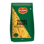 Del Monte Penne Pasta (Imported) | Durum Wheat Semolina| No Maida | High in Dietary Fibre | Source of Protein | Cholesterol Free | Low Calories | No Artificial Ingredients, Salt & Sugar | 500g