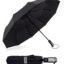 Destinio Umbrella for Man - Large Size, Fully Automatic, Windproof Fibreglass Ribs, UPF 50+ Sun Protection, Premium 210T Pongee, Foldable Travel Umbrella for Rain for Men and Women - 3 fold Compact Easy to Carry (Auto open auto close)