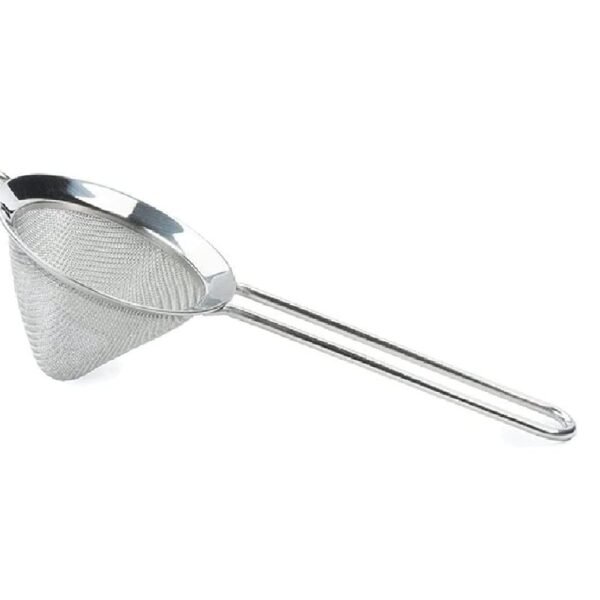 Dynore Stainless Steel Conical Shape Bar Strainer/Food Strainer/Mash Strainer Medium