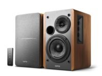 Edifier R1280T Powered Bookshelf Speakers - 2.0 Active Near Field Studio Monitor Speaker - Wooden Enclosure - 42 Watts RMS Power