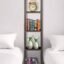 Engineered Wood Bookcase/Display Rack Books Storage Organizer/Bookshelf for Home Furniture, Floor Standing Bookrack, Cabinet Shelves for Bedroom,Office (Brown) DIY(Do-It-Yourself)