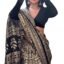 EthnicJunction Women's Art Silk Kalamkari Print Saree With Blouse Piece