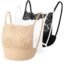 FIMS - Fashion is my style Women Camisole Wearable, Adjustable & Detachable Straps, Cleavage Cover Up Clips for Deep V-Neck Low Cut Top