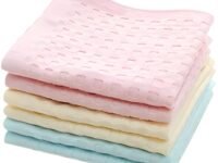Fashiol Women's Good Look Very Soft and Thick Cotton Face Towels (Multicolour, 10.5 x 10.5 Inch) (Assorted Colour, Size 10.5 x 10.5 inch)