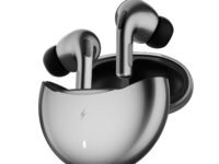Fire-Boltt Aero TWS Earbuds Custom EQ, Wireless Bluetooth 5.4, Music & App Support, 50H Playtime, Fast Charging Case, 50ms Low Latency for Gaming, Touch Controls, IPX4 Waterproof, Clear Calls - D Grey