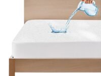 GADDA CO 100% Waterproof Premium Mattress Protector for Double Bed King Size 78x72 Inches / 6.5x6 ft| Cotton Feel Mattresses Cover |360° Elastic Fitted | Fits Upto 10 Inch |Bed Protector Cover | White