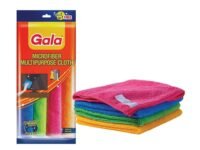 Gala Microfiber Cleaning Cloth/ Towels Set of 4 Kitchen Wipes, Microfiber Cloth for car, bike cleaning and home cleaning, Glass cleaning cloth, (Multicolor)