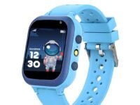 GameSir Q15 Kids Smart Watch – 1.44" TFT Display | 3G/4G SIM Support | GPS Tracking & Two-Way Calling | Water Rasistence| Learning & Gaming Apps Smartwatch for Boys & Girls-(Blue)