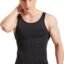 Gulshan Tummy Tucker Vest for Men Tummy Control Undershirt Abs Abdomen Slim Stretchable Vest Compression Tank Top, Slimming Body Shaper Vest for Gym, Workout (Men Vest-4)