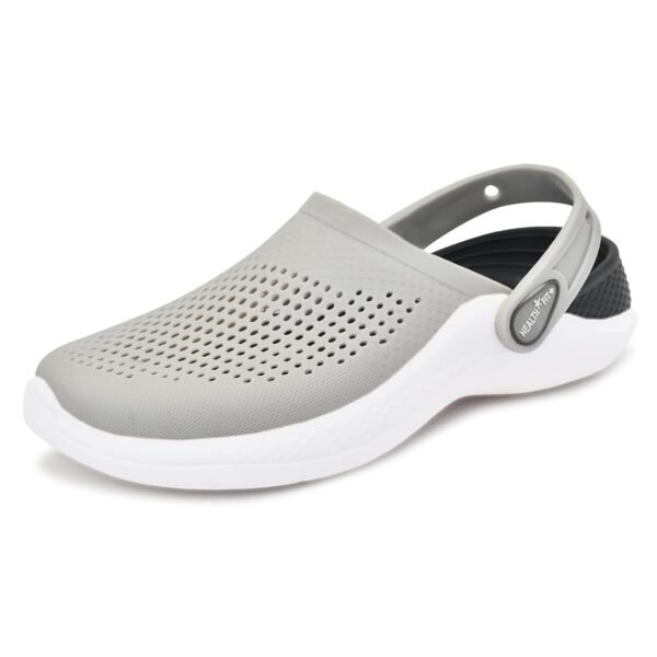 HEALTH FIT Super Soft Comfortable Adjustable Back Strap Men's Classic Casual Sports Clogs Clogs |Waterproof Anti Skid & Lightweight Cushioned Stylish Clogs Mules for Use Gents & Boys HF154