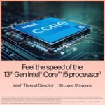 HP 14, 13th Gen Intel Core i5-1334U Laptop (16GB DDR4,512GB SSD) Anti-Glare, Micro-Edge, 14/35.6cm, FHD, Win11, M365 Basic(1yr),Office Home24, Silver,1.4kg, FHD Camera w/Privacy Shutter,ep0340TU