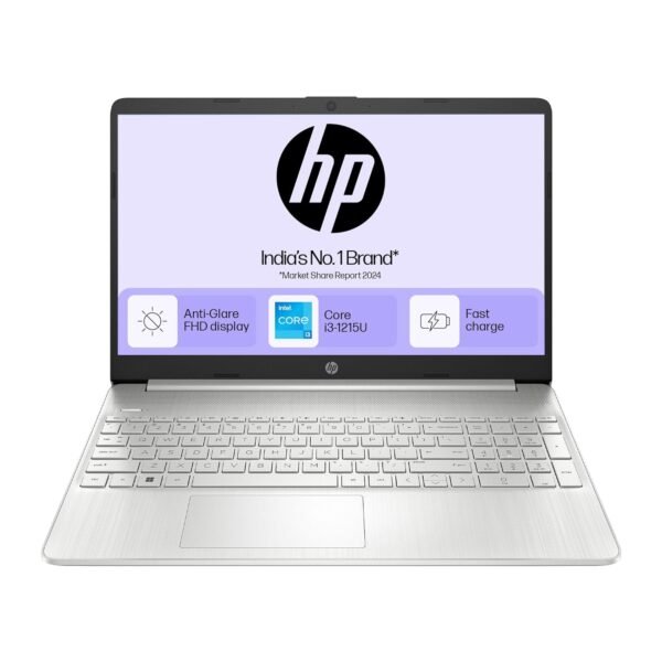 HP 15s,12th Gen Intel Core i3-1215U, 15.6 inch(39.6cm) FHD IPS Laptop(8GB RAM/512 GB SSD/Intel UHD Graphics/Win 11/Backlit Keyboard/Dual Speakers/MSO) 15s-fq5007TU