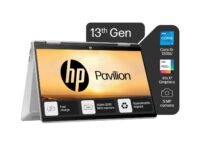 HP Pavilion x360, 13th Gen Intel Core i5-1355U Laptop (16GB DDR4, 512GB SSD),Touchscreen,IPS, 14''(35.6cm) FHD,Win 11, M365 Basic(1yr), Office Home 24, Silver,1.5kg, Iris Xe, 5MP Camera, ek1148TU