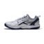 HUNDRED Raze Non-Marking Cushion Badminton Shoe (White::Navy, 1Uk, Unisex-Child)