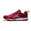 HUNDRED Unisex-Child Raze Non-Marking Cushion Badminton Shoe (Red::Black, 1Uk)
