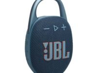 JBL Clip 5, Wireless Ultra Portable Bluetooth Speaker, Pro Sound, 12hrs of Playtime, Integrated Carabiner, Vibrant Colors with Rugged Fabric Design, Dust & Waterproof, Type C (Without Mic, Blue)