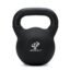 Jimwalt Premium Neoprene Coated Solid Kettlebell - Non Slip Grip| Reach Compliant| From the House of Healthycliq| Sedex Certified| Strength & Cross Training Weight for Home Gym (18KG)