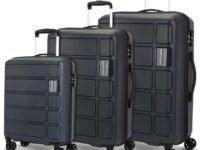 Kamiliant American Tourister Harrier, Iron Grey, Set of 3 (56 cm | 68 cm | 78 cm), Classic