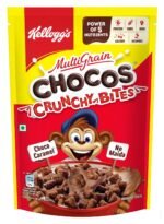 Kellogg's Chocolatecrunchy Bites | Source Of Calcium, High In Protein, With 10 Essential Vitamins & Minerals, Source Of Fibre | Breakfast Cerea L For Kids | 375G