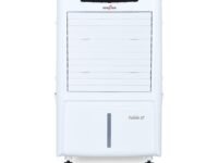 Kenstar TallDe HC 27 L Room/Personal Air Cooler For Home| Honeycomb Pad |High Speed Fan |35 Ft Powerful Air Throw|Inverter compatible |Portable Cooler-Room|1-Yr Product Warranty|White & Black