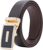 Labnoft Men's Auto Lock Leather Belt