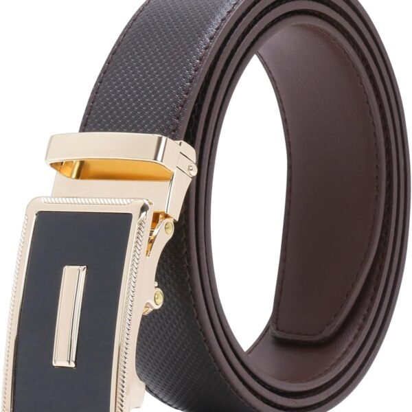 Labnoft Men's Auto Lock Leather Belt