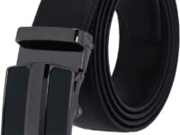 Labnoft Men's Auto Lock PU Leather Belt