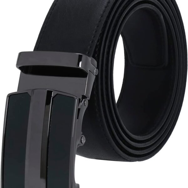 Labnoft Men's Auto Lock PU Leather Belt