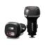 Lapster 51w Dual car Charger with 51watts (18w USB + 33w typec pd) Rapid Charging Adapter Designed for iPhone and Android Smartphones and Tablets in Black