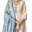 Latest Khadi Kurtaset With Khadi Silk Dupatta For Womens