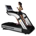 Let's Play® LP-BOLD7000 Commercial Treadmill for Gym and Home use| 8HP Peak AC Motor with Japanese Technology | 20 Level Auto Incline Running Machine | Top Speed 20km/hr | Max User Weight 240Kg.