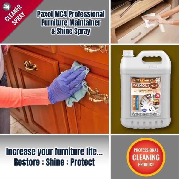 MC4 Professional Furniture Shine & Finish Maintainer, 5L