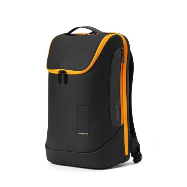 MOKOBARA The Transit Backpack 2.0 30L Premium Nylon15.6 Unisex Multipurpose Laptop Backpack for Men and Women (Money Moves Sunray, Black & Yellow)