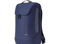 MOKOBARA The Transit Backpack for Daily Use | Premium Polyester Laptop Bag | Fits 16 Inch Laptop | 30L Water Resistant Travel & Office Commute Daypack | Private Island | Blue